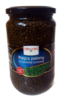 Pepper Zelené zrno v soľanke 720G !!!! dopyt