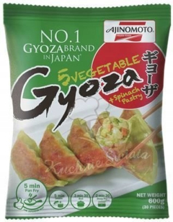 Ázijska kuchyňa - Dumplings Gyoza Zelenina 30ks Mrazené