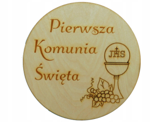 Prvé sväté prijímanie - Hostiteľ prvého svätého prijímania Chalice 20cm LP120