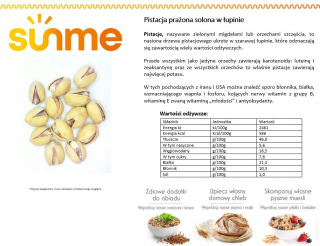 Orechy - Pistácia pečené solené v škrupine 5 kg pistácie