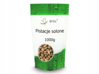 Orechy - Solené pistácie 1 000 g celých orechov Vivio