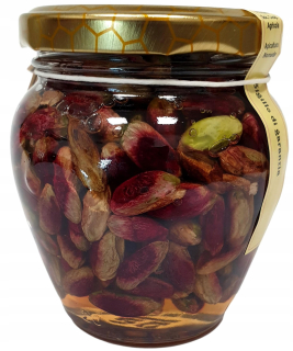 Pistachios v mede 250g príchute Sicília