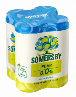 Pivo Somersby nealkoholická chuť 4-balenie