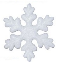 Veľkonočná dekorácia - Vločky na snehové vločky 15 cm 1 ks