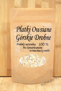 Ovsené vločky Horské malé 25kg Zdravé Poľsko
