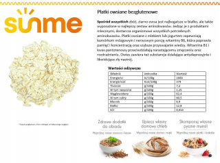 Ovsené vločky. Bezlepkové 5 kg
