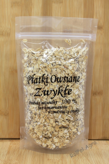 Ovsené okvetné lístky. Normálna 15 kg Zdravé Poľsko
