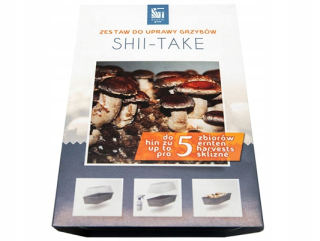 Substrát Shiitake 3 litre - Miniszklarenka Shii-Take