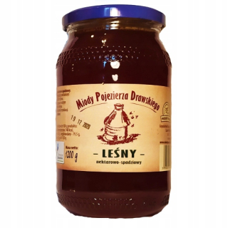 Poľský lesný med 1200g Chuť lesa