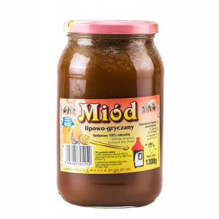 Poľský medový vápno-pohánka 1300g