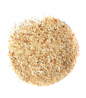 Oranžová koža Grys 1-4mm 10kg