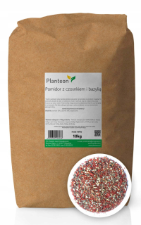 Paradajka s cesnakom a bazalkou. Poľský produkt 10kg