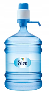 Ručné čerpadlo + voda vo fľašiach 18,9 l - 3 ks.