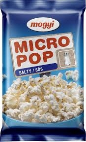 Mikrovlnná popcorn Mogyi solená 25x100g