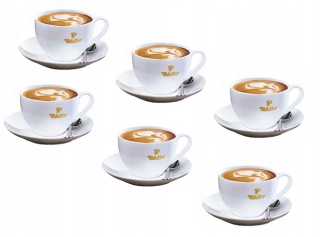 Porcelán pre Cappuccino Tchibo 200 ml x 6 ks