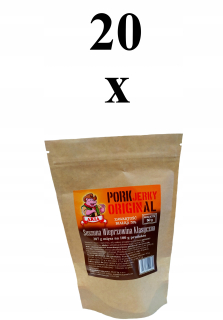 Proteín - Bravčové trhané, klasické bravčové mäso 20x 50 G = 1 KG