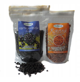 Sušené ovocie - Čierne ríbezle 1kg + more Buckthorn 250g sušené