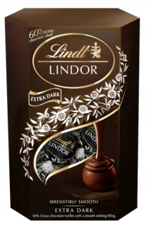 Pralinines Lindt Lindor Extra Dark Gorzka 60% 200 g