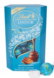 Pralina Lindt Lindor Soled Caramel Watch Karmel 200g