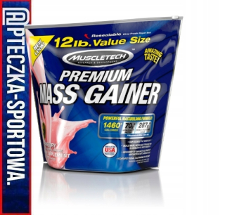 Gainer - Prémiový hromadný zosilňovač 5440 g MUSCLETECH