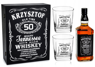 Darčekové 18 20 30 40 50 narodeniny 2 poháre whisky