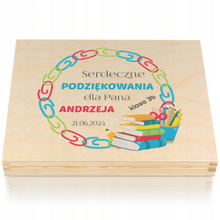 Darček. Koniec roka. Souvenír pre učiteľa