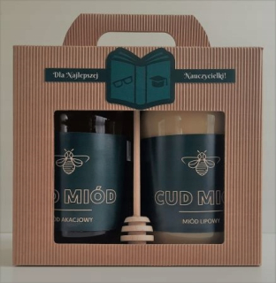 Darček pre učiteľa! LIPE + ACACIA HONEY