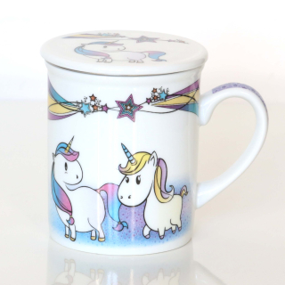 Hrnček pre dieťa s farebnými UNICORNS