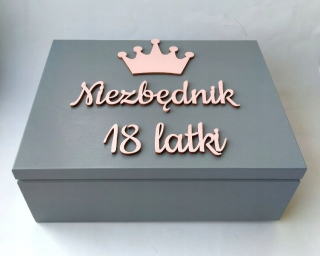 Darček pre 18., 18., 40, 50. narodeniny, box
