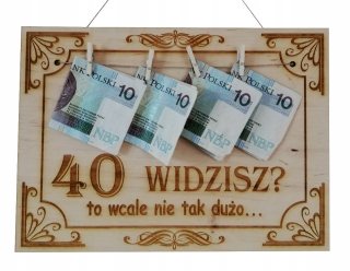 Darček pre 30 40 50 60 nie je toľko ...