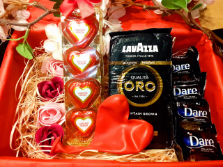 Káva mletá - Darčekové narodeniny svadobné lavazza, odvahy, srdcia