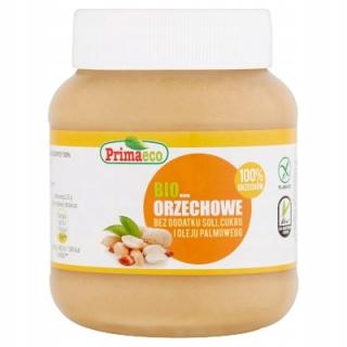 Arašidové maslo Primaeco bez soli a cukru BIO 360g