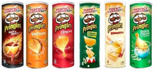 Pringles 6 x 165g sada 6 chutí horúca cibuľa