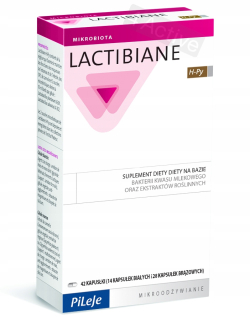 Probiotická lactibiane H-PY 42 čiapky. Pyroli + zadarmo