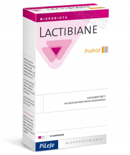 Probiotická lactibiane Travel 14 kapsúl + ZADARMO