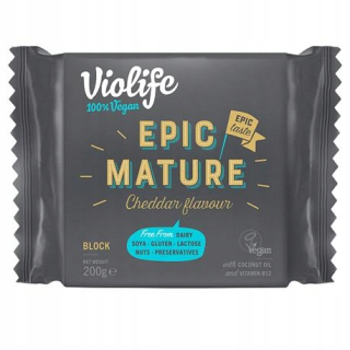 Vegánsky produkt Epický blok čedaru 200g Violife