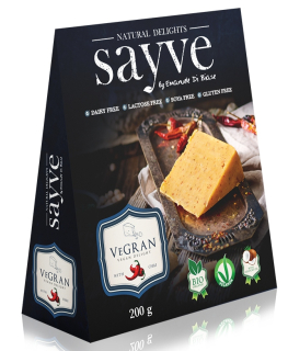 Vegánsky produkt s chickpeas a chili bez laktózy