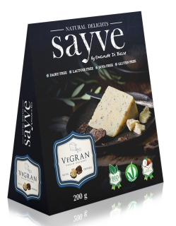 Vegánsky produkt s chickpeasom a hľuzovkami bez LACT