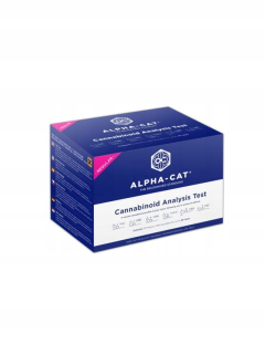 CBD - Profesionálne CBD tester, THC Alphacat 40 testov!
