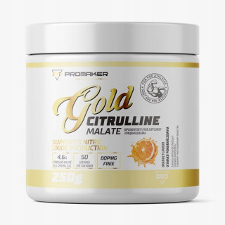 Aminokyseliny - Promaker Gold Citrulline 250 g oranžová