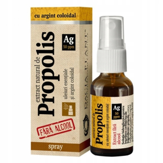 Propolis s nealkoholickým koloidným striebrom 20ml