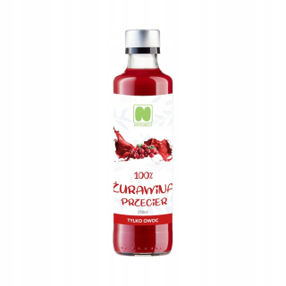Ovocné pyré 100% Brusberry 250 ml [9ks] Nattu