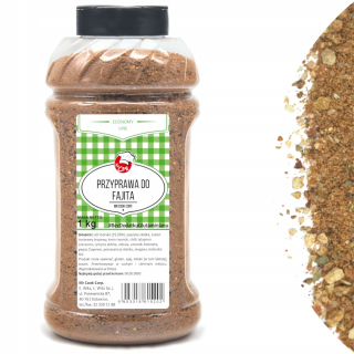 Fajita korenie 1kg PET Jar autentická chuť