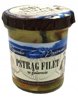 Pstruhové filé v Jelly Mazurskie Delkacja