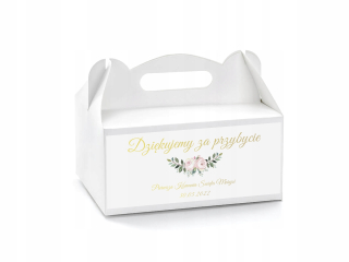 Prvé sväté prijímanie - Personalizované koláčové škatule Communion 4 PCS.
