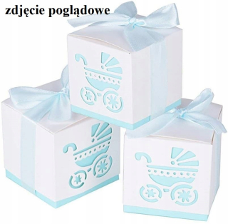 Doplnky na krst - Boxy pre sladkosti vďaka krstu 40
