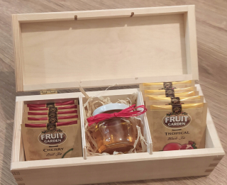 Box babička deň darček darček darček med