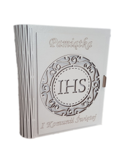 Prvé sväté prijímanie - Biblické gravírovanie boxu časopis Communion Gift