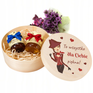 Box Honey + Jam Wooden Darčekový set