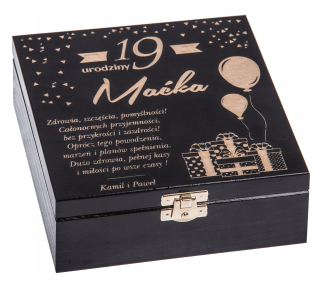 Darčeková krabička 18 30 40 narodeniny Essential !!!